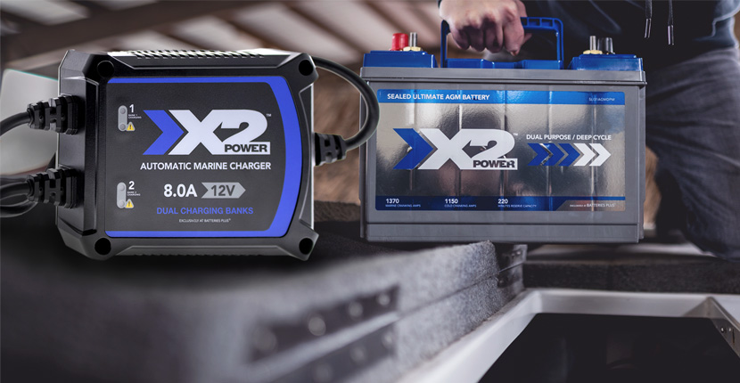 X2Power battery and marine charger