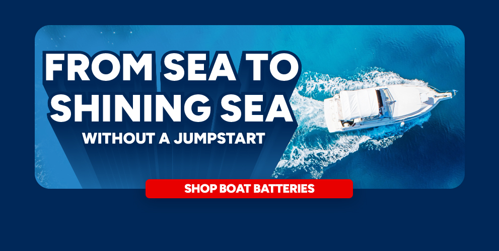 From Sea to Shining Sea without a jumpstart. Shop Boat Batteries.