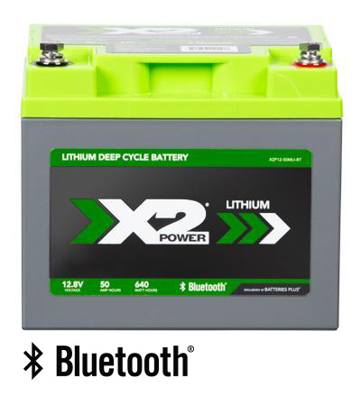 X2Power Lithium Bluetooth Marine battery