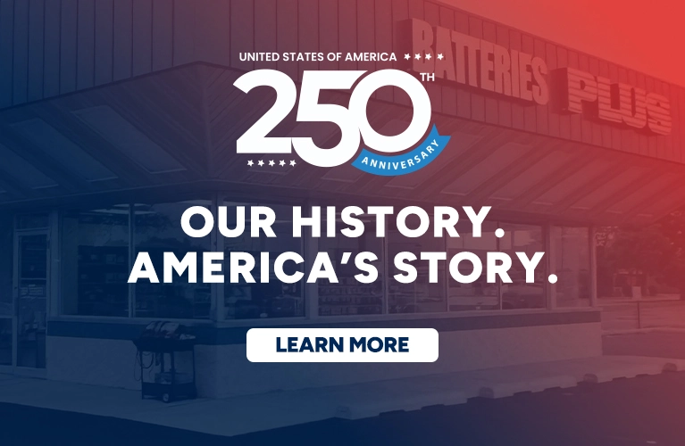 America 250 Our history. America's Story. Learn More