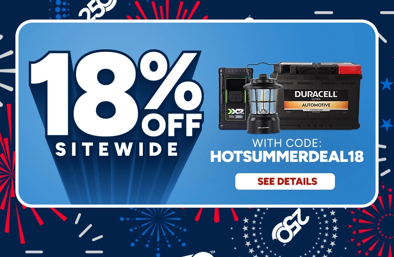 18% off sitewide. use code: HOTSUMMERDEAL18. See details