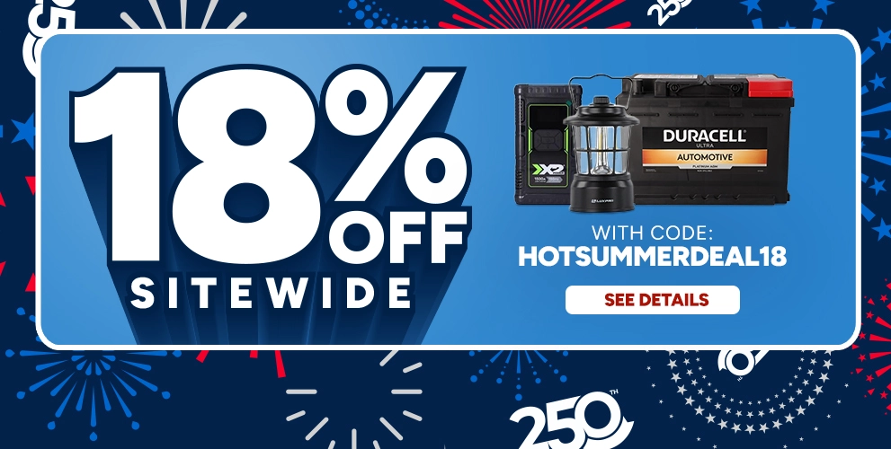18% off sitewide. use code: HOTSUMMERDEAL18. See details