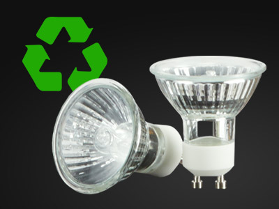 halogen light bulbs for recycling