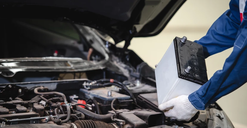Replacing an auto battery
