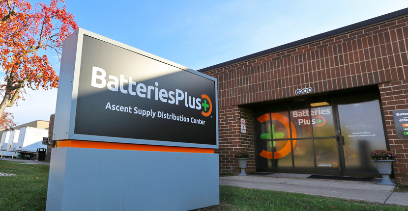 Batteries Plus Ascent Supply Distribution Center