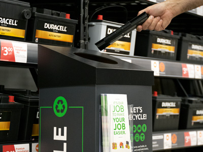 recycling used lithium-ion batteries