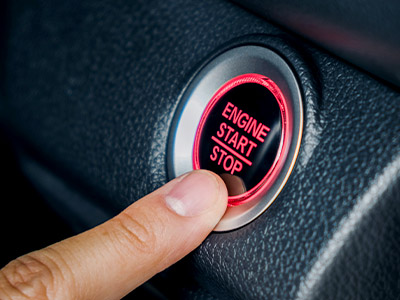 Auto push start button